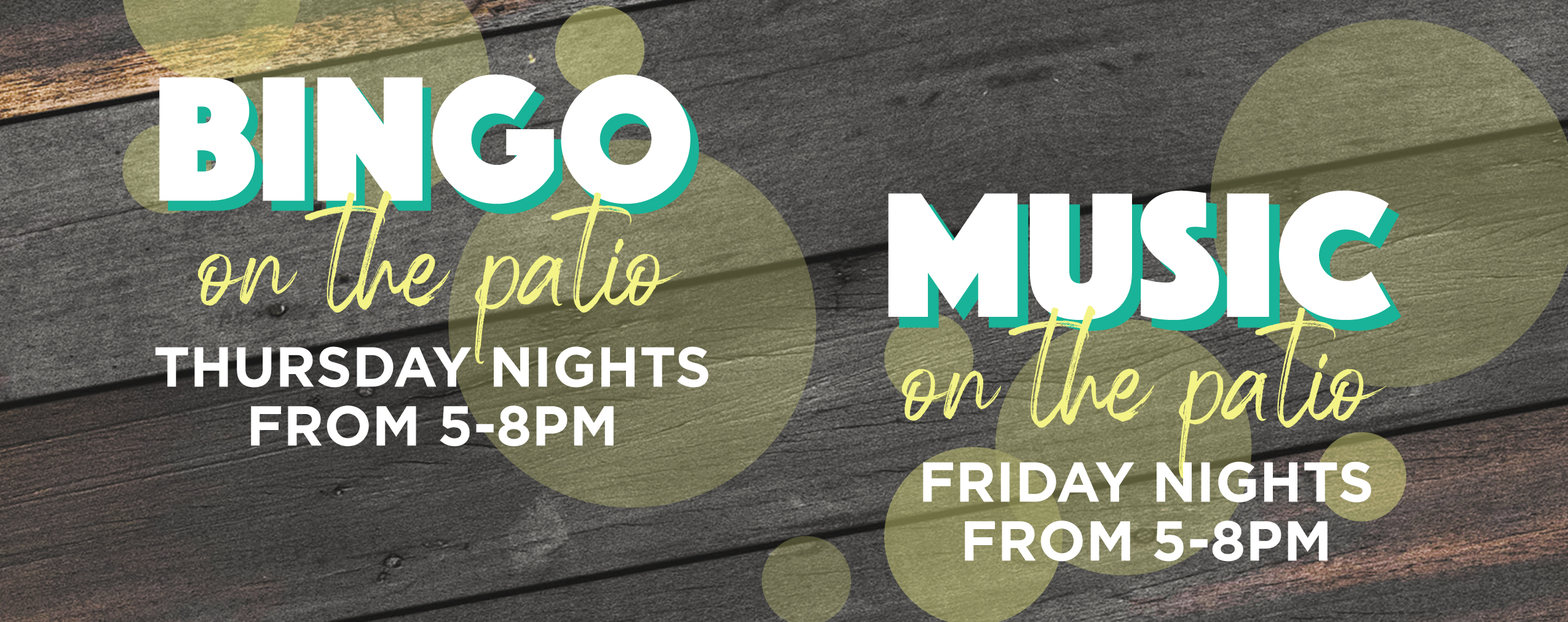 Bingo & Music SUMMER FUN Bingo & Music SUMMER FUN