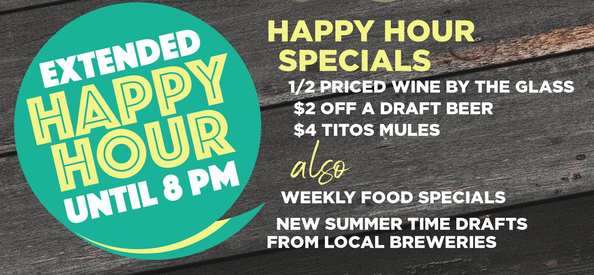 happy hour SUMMER FUN happy hour SUMMER FUN